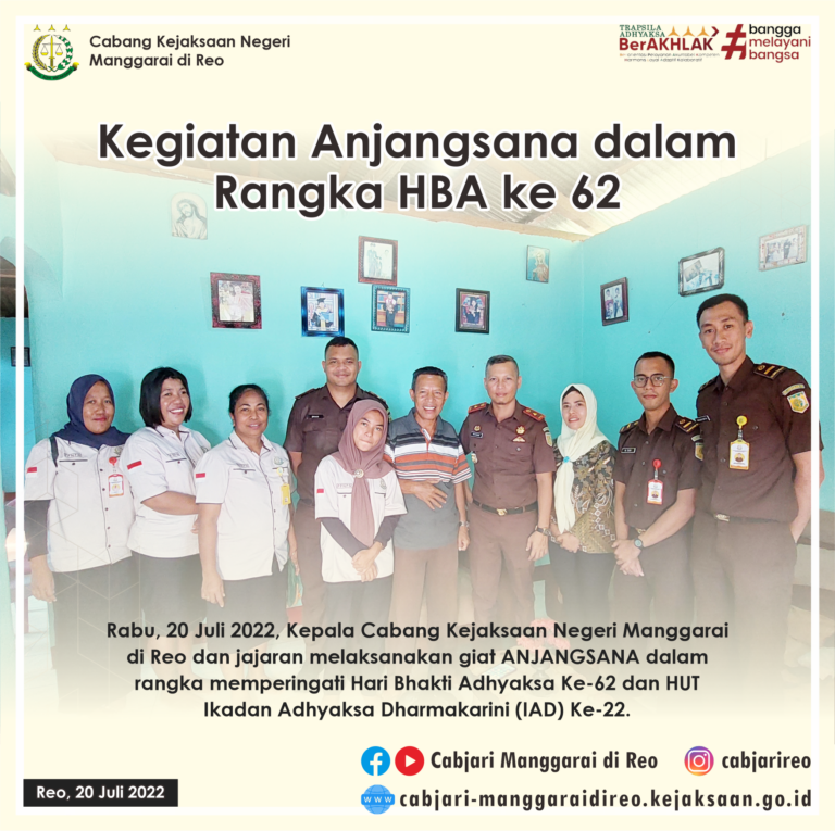 Kegiatan Anjangsana dalam Rangka HBA ke 62