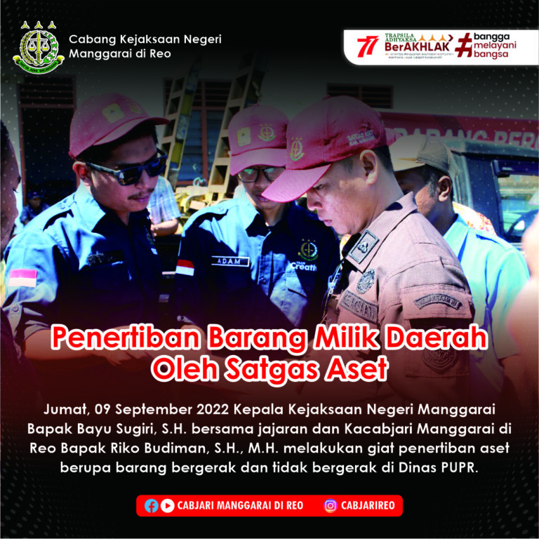 Penertiban Barang Milik Daerah oleh Satgas Aset