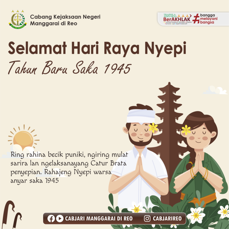 Selamat Hari Raya Nyepi Tahun Baru Saka 1945