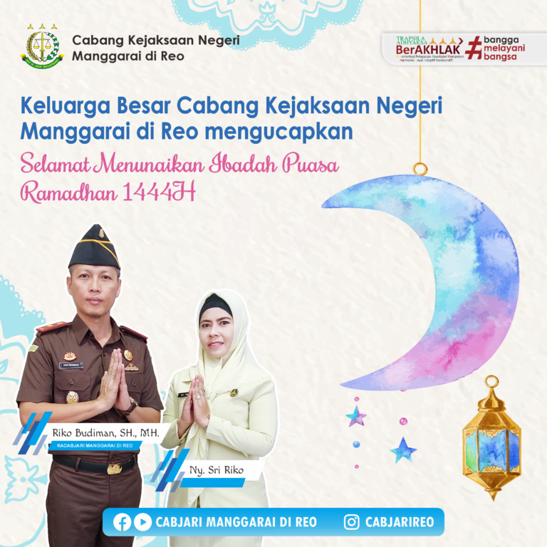 Selamat Menunaikan Ibadah Puasa Ramadhan 1444H